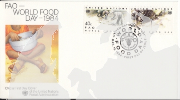 UNO New York FDC 0442 / 0443 ● - 1984
